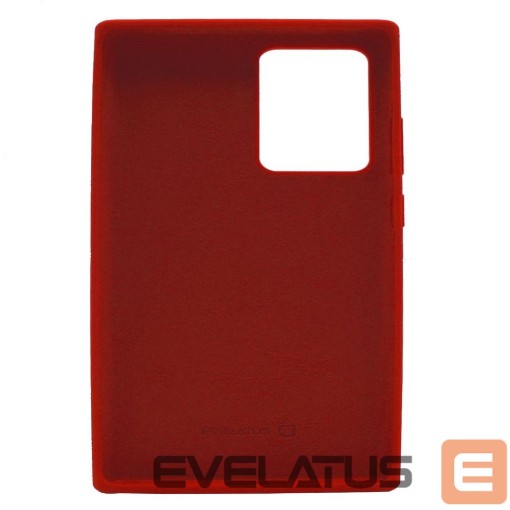 Back panel cover Evelatus Samsung Galaxy Note 20 Ultra Premium Soft Touch Silicone Case Red