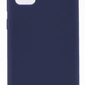 Back panel cover Evelatus Samsung Galaxy S20 Plus Premium Soft Touch Silicone Case Midnight Blue