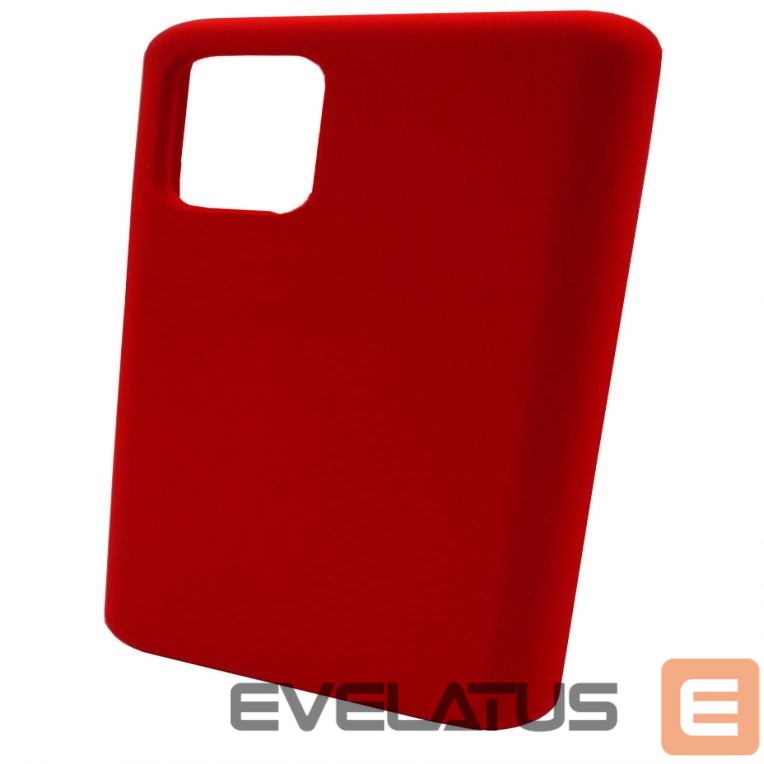 Back panel cover Evelatus Samsung Galaxy S20 Plus Premium Soft Touch Silicone Case Red