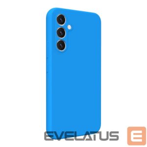 Back panel cover Evelatus Samsung Galaxy A54 Premium Soft Touch Silicone Case Blue