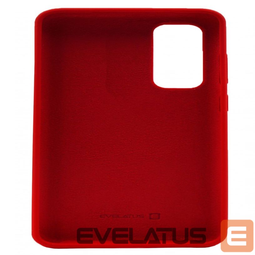 Back panel cover Evelatus Huawei P40 Premium Soft Touch Silicone Case Red
