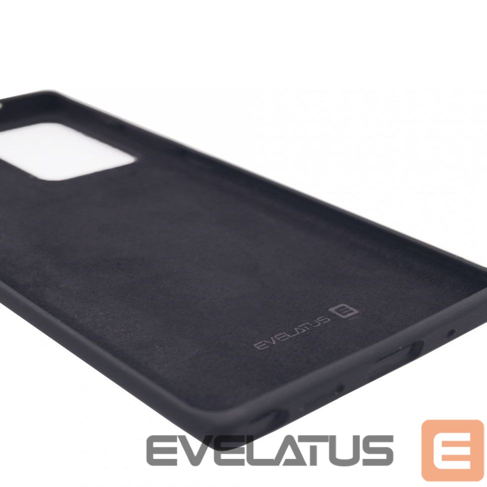Back panel cover Evelatus Huawei P40 Pro Premium Soft Touch Silicone Case Black