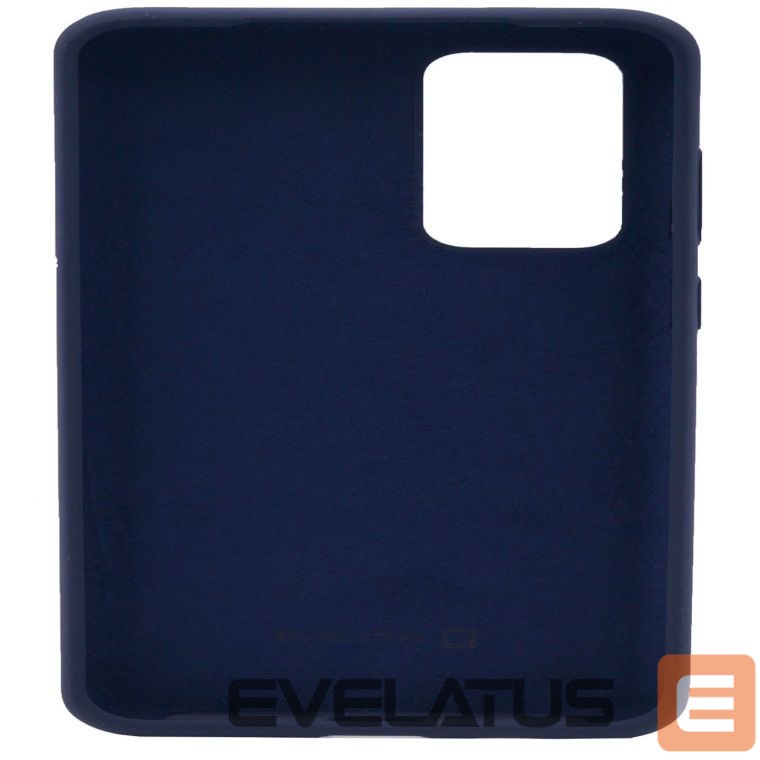 Back panel cover Evelatus Huawei P40 Pro Premium Soft Touch Silicone Case Midnight Blue