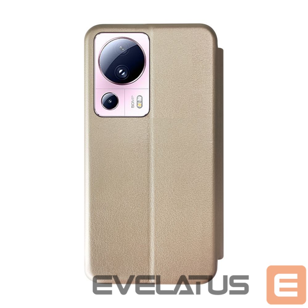 Book case iLike Xiaomi Mi 13 Lite Book Case Gold