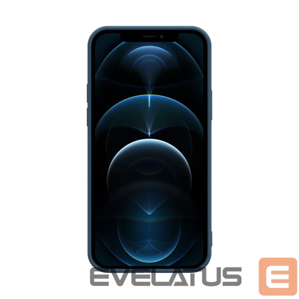 Back panel cover iLike Apple iPhone 12 Pro Max Nano Silicone case Midnight Blue