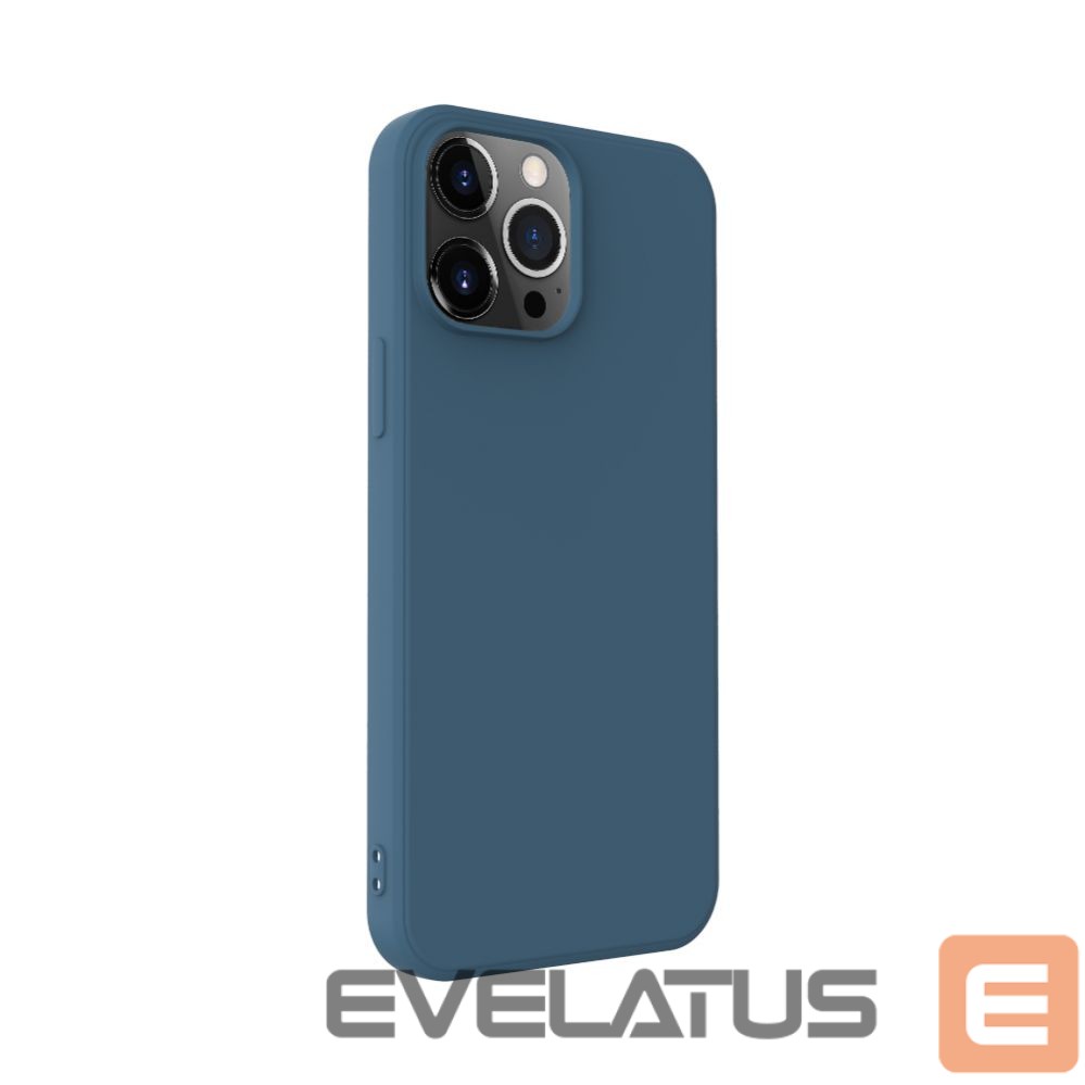 Back panel cover iLike Apple iPhone 13 Pro Nano Silicone case Midnight Blue