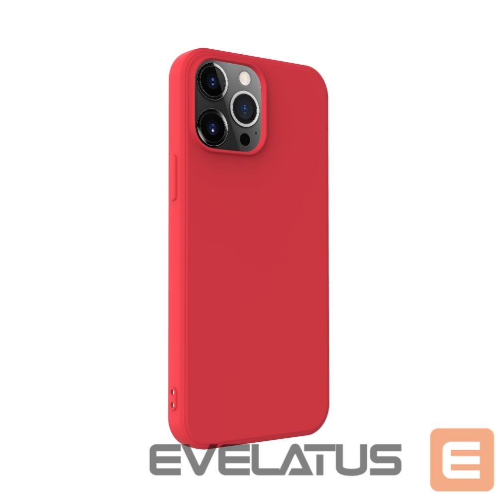 Back panel cover iLike Apple iPhone 13 Pro Max Nano Silicone case Red