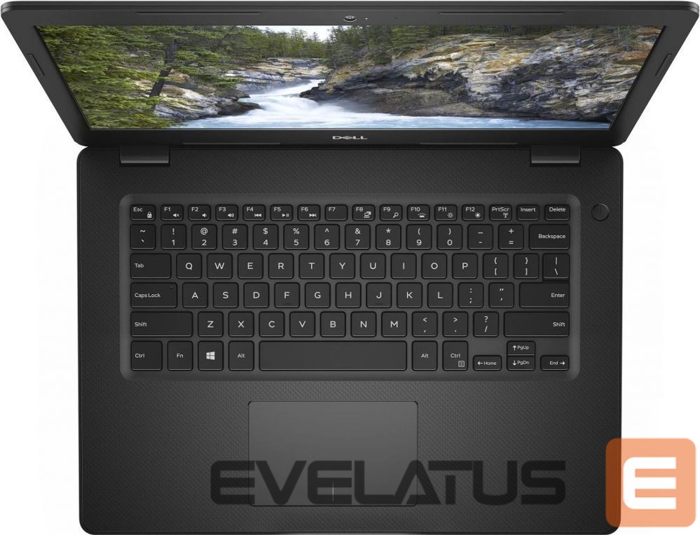 Laptop computer Dell Vostro 14 3491 14 FHD i5-1035G1 8GB 256GB SSD 1000GB HDD EN W10P Black