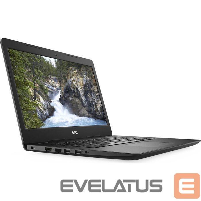 Laptop computer Dell Vostro 14 3491 14 HD i3-1005G1 4GB 1TB HDD EN W10P Black