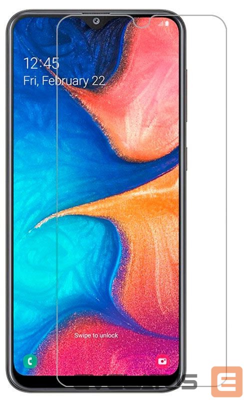 Protective glass iLike Samsung A20e 2.5D Clean Tempered Glass without package