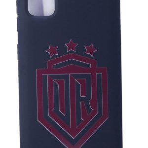 Back panel cover Evelatus  Samsung A41 Soft Touch Silicone Case DR Logo N1 Red Black