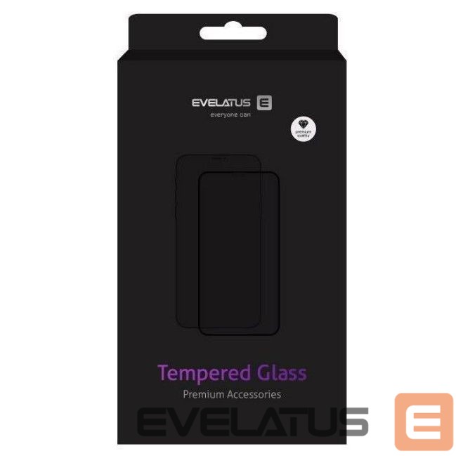 Protective glass Evelatus Xiaomi Redmi Note 12 5G 0.33 Flat Clear Glass Japan Glue Anti-Static