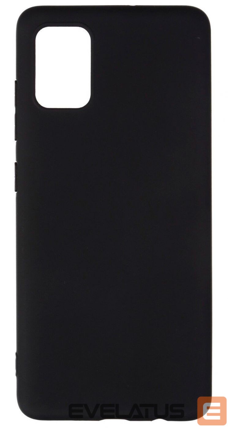 Back panel cover Evelatus Xiaomi Xiaomi Poco X3/Poco X3 NFC/Poco X3 Pro Nano Silicone Case Soft Touch TPU Black