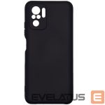 Back panel cover Evelatus Xiaomi Redmi Note 10S/Poco M5s Nano Silicone Case Soft Touch TPU Black