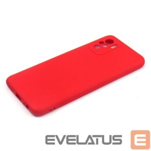 Back panel cover Evelatus Xiaomi Redmi Note 10S/Poco M5s Nano Silicone Case Soft Touch TPU Red