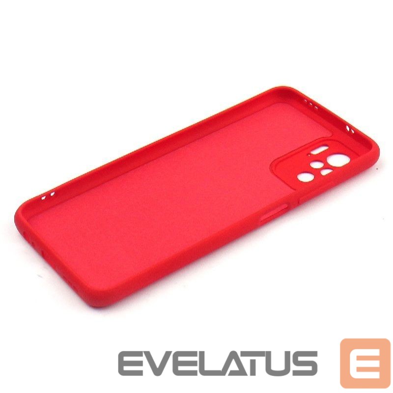 Back panel cover Evelatus Xiaomi Redmi Note 10S/Poco M5s Nano Silicone Case Soft Touch TPU Red
