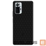 Back panel cover Evelatus Xiaomi Redmi Note 10 Pro Nano Silicone Case Soft Touch TPU Black