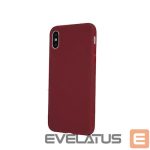Back panel cover iLike Nokia 3.4 Matt TPU Case Burgundy