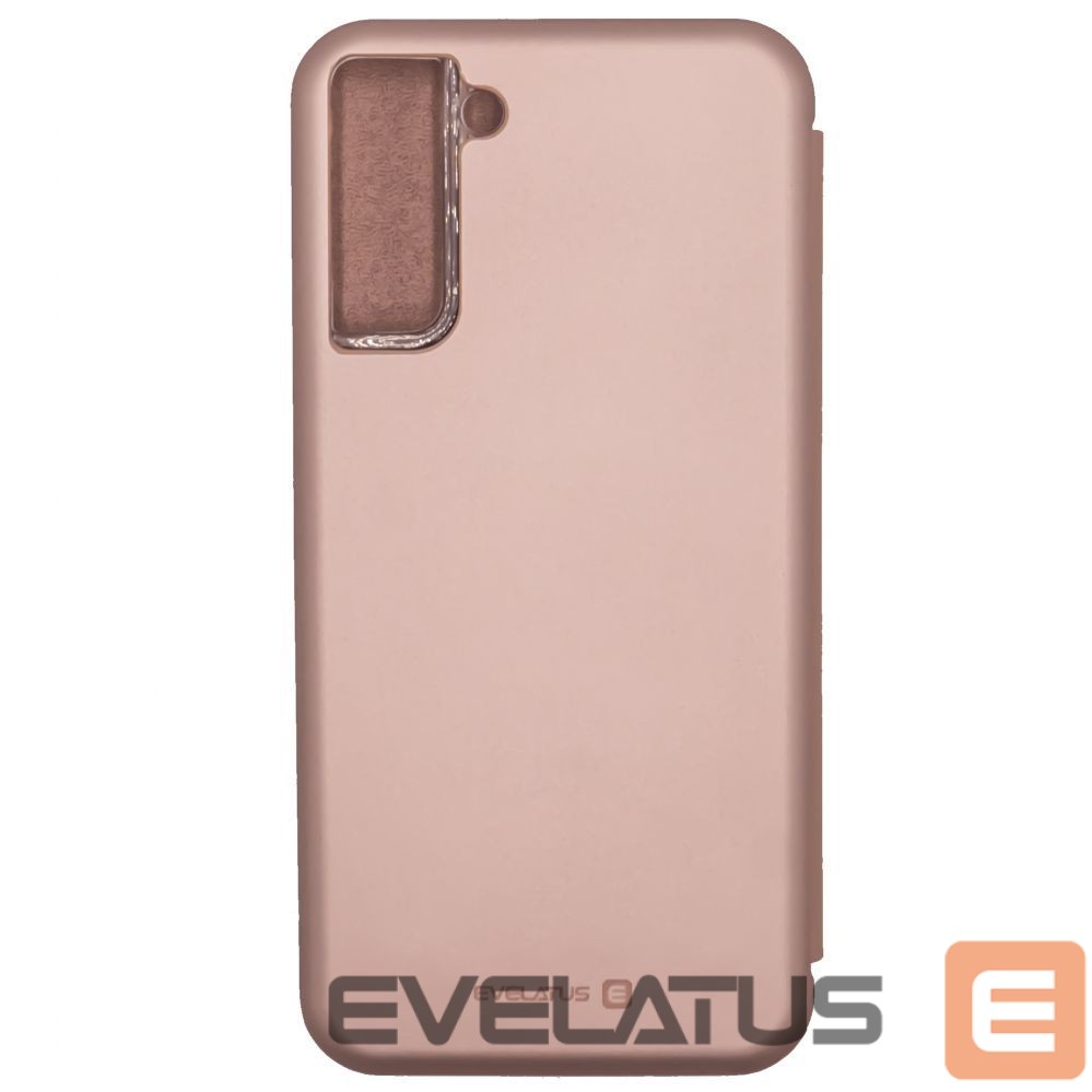 Book case Evelatus Samsung Galaxy S21 Plus Book Case Rose Gold