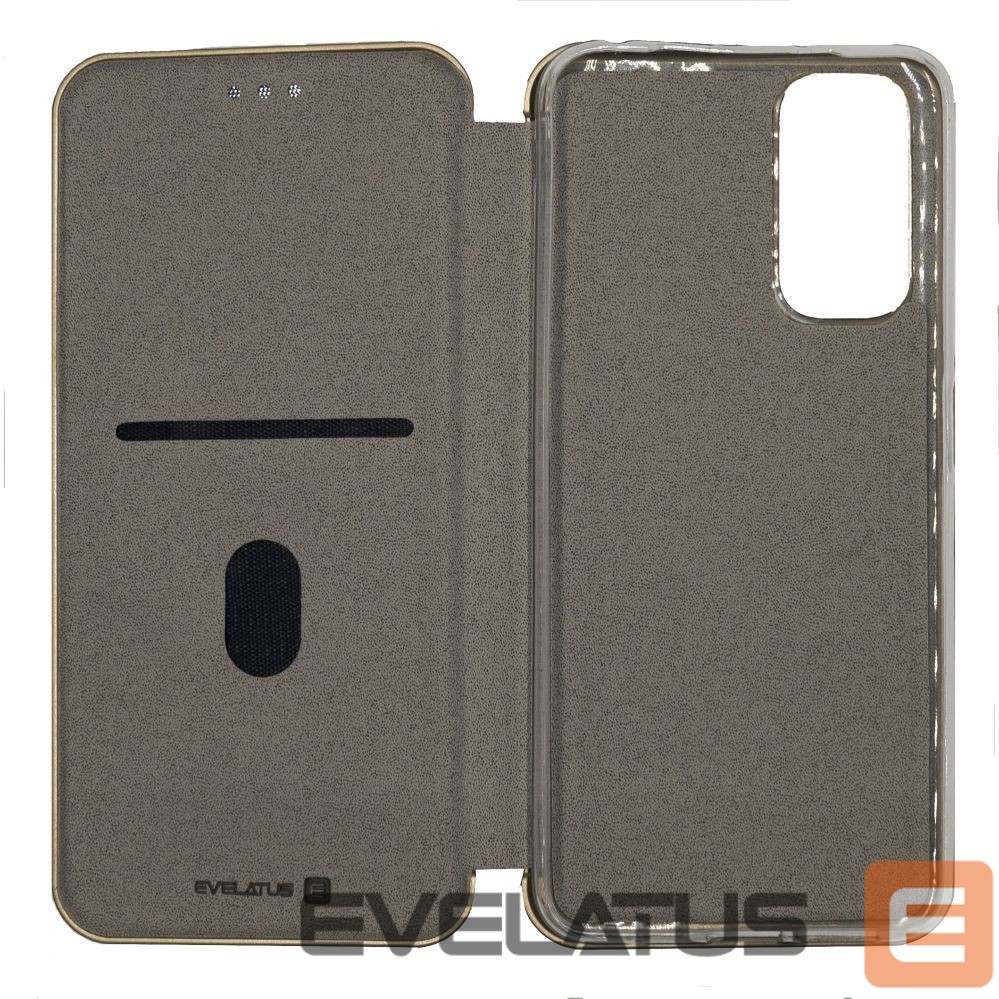 Book case Evelatus Xiaomi POCO M3 Book Case Gold