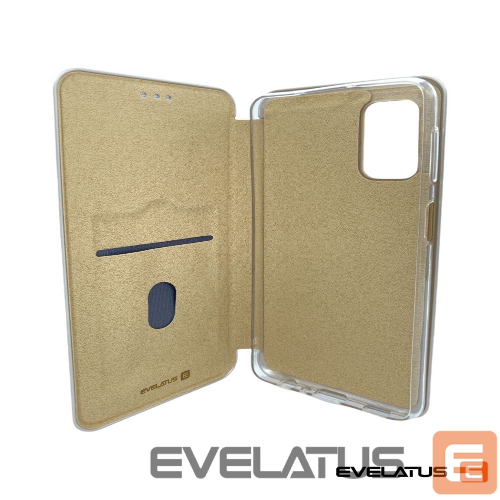 Book case Evelatus Xiaomi Redmi Note 10 Pro Book Case Gold