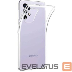 Back panel cover Evelatus Samsung Galaxy A32 5G / A13 Clear Silicone Case 1.5mm TPU Transparent