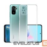 Back panel cover Evelatus Xiaomi Redmi Note 10/10S/Poco M5s Military Shockproof Silicone Case TPU Transparent