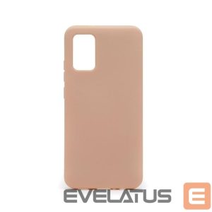 Back panel cover Evelatus Samsung Galaxy A02s Nano Silicone Case Soft Touch TPU Beige