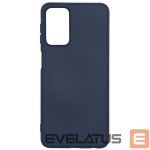 Back panel cover Evelatus Samsung Galaxy A32 5G Nano Silicone Case Soft Touch TPU Midnight Blue
