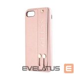 Back panel cover Guess - iPhone 7/8/SE2020 Saffiano Strap Case Rose