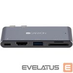 Converter Canyon  DS-5 Multiport Docking Station with 5 port Space Gray