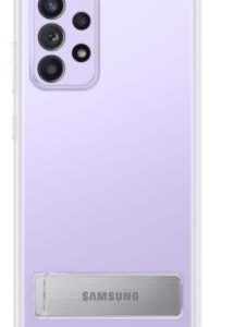 Back panel cover Samsung - Galaxy A72 Clear View Standing Cover Transparent