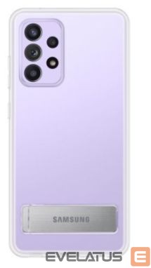 Back panel cover Samsung - Galaxy A72 Clear View Standing Cover Transparent