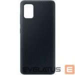 Back panel cover Evelatus Xiaomi Mi 11 Nano Silicone Case Soft Touch TPU Black