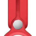 Smart tag accessories Apple - AirTag Leather Loop Red