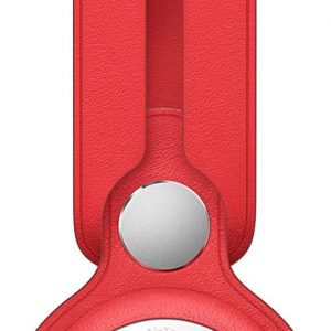 Smart tag accessories Apple - AirTag Leather Loop Red