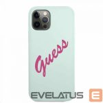 Back panel cover Guess Apple iPhone 12 Pro Max 6.7'' Fuschia Cover Blue