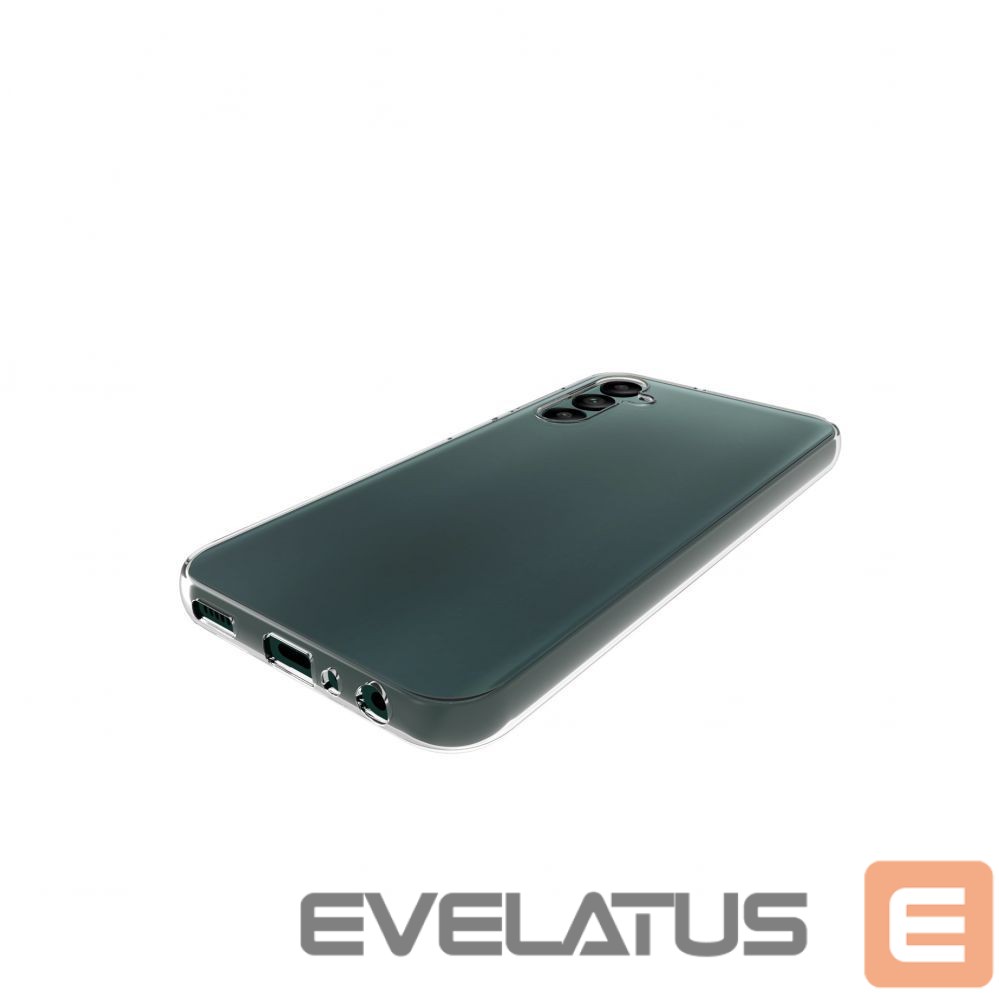 Back panel cover Evelatus Samsung Galaxy A24 Clear Silicone Case 1.5mm TPU Transparent