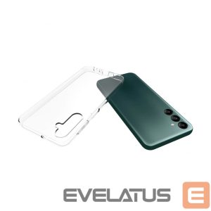 Back panel cover Evelatus Samsung Galaxy A24 Clear Silicone Case 1.5mm TPU Transparent