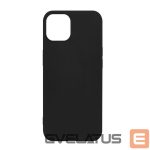 Back panel cover iLike Apple iPhone 13 6.1' Matt TPU case Black