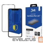 Protective glass 3MK Apple iPhone 11 Pro Max Black HardGlass Max Lite 