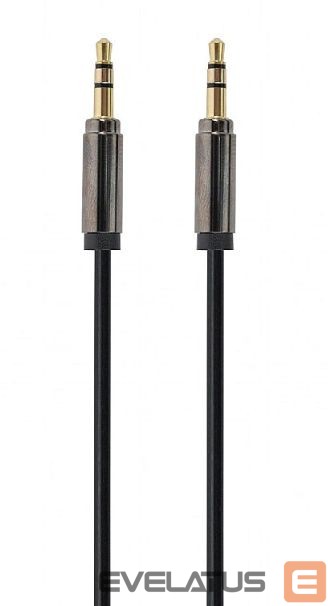 Audio cable Cablexpert 3.5 mm Stereo Audio Cable, 0.75 m, Black