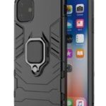Back panel cover iLike Samsung Galaxy A14 RING ARMOR CASE FOR Black
