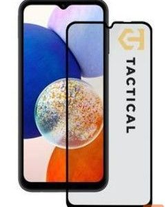 Protective glass Tactical Samsung Galaxy A14 / A14 5G Glass 2.5D Full Glue Black
