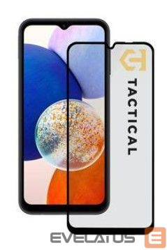 Protective glass Tactical Samsung Galaxy A14 / A14 5G Glass 2.5D Full Glue Black