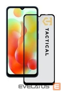 Protective glass Tactical Xiaomi Redmi 12C Glass 2.5D Full Glue Black