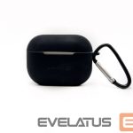 Headphone case Evelatus Apple AirPods 3 Silicone Case Black