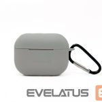 Headphone case Evelatus Apple AirPods 3 Silicone Case Silver