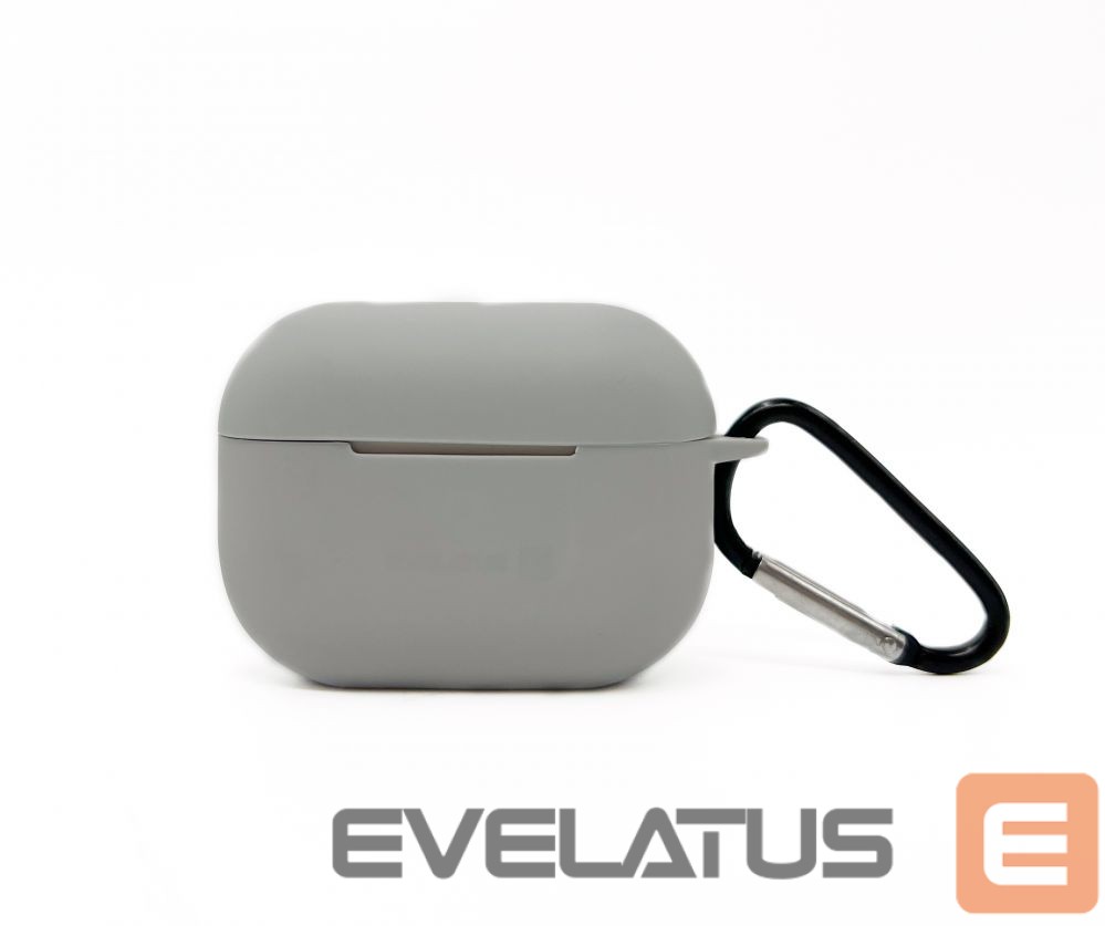 Headphone case Evelatus Apple AirPods 3 Silicone Case Silver