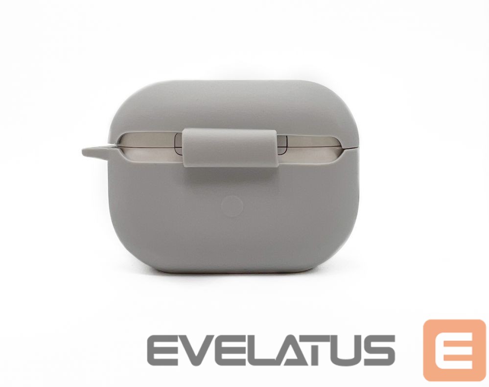 Headphone case Evelatus Apple AirPods 3 Silicone Case Silver